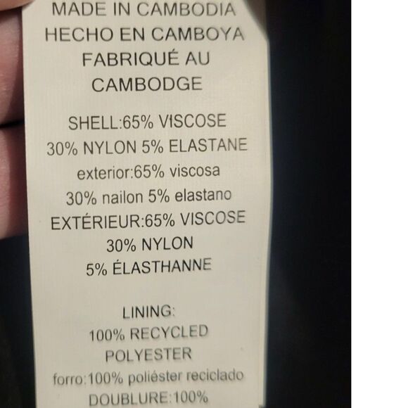 MIchael Kors Black Crystal Clear Gem Studded Crop Jacket NWT $155 New Year's Eve - Picture 3 of 5